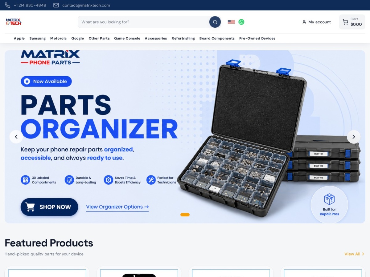 Matrix E Tech &mdash; Dallas TX Custom-Built Store